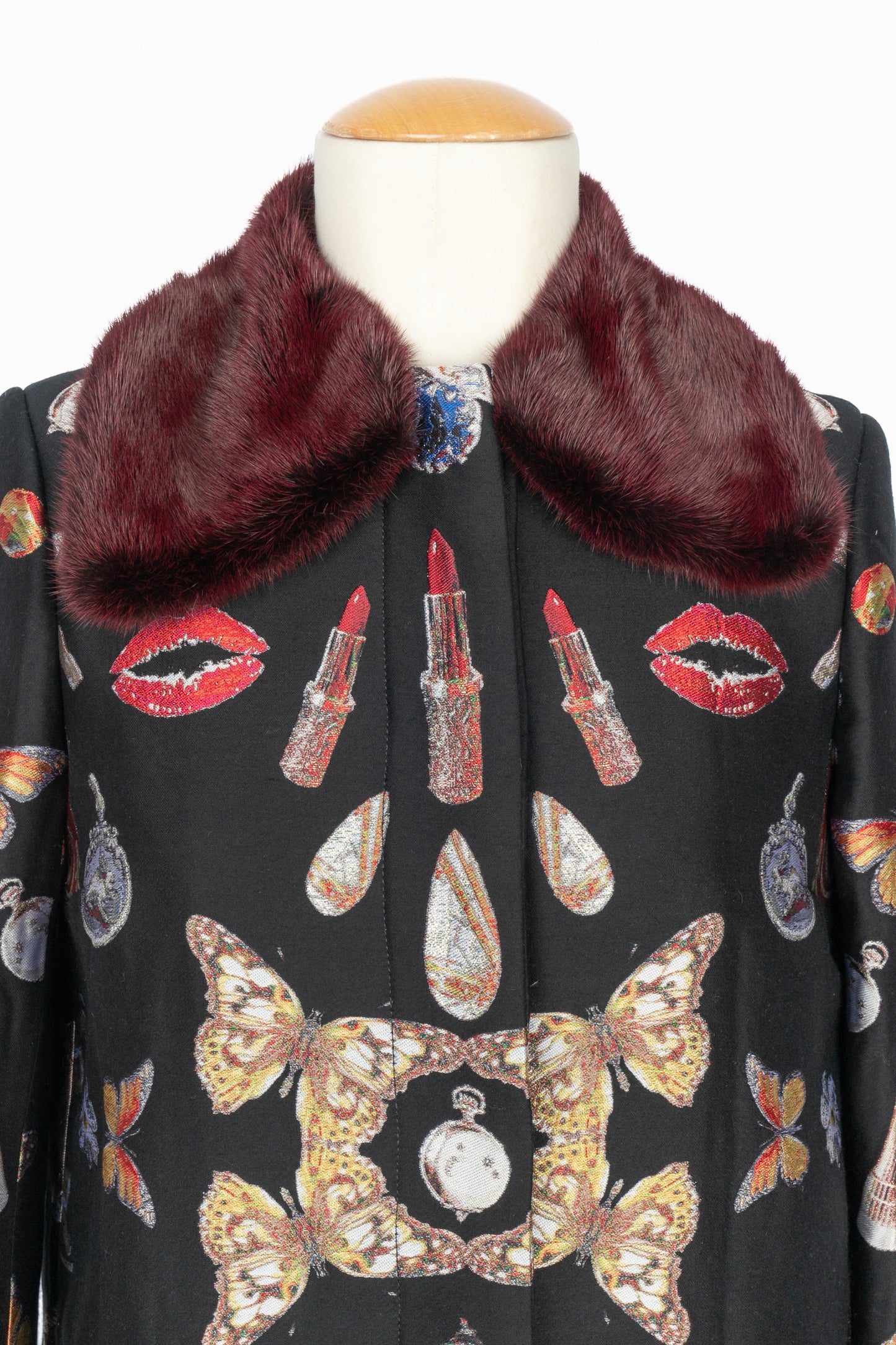 Manteau Alexander McQueen Automne 2015