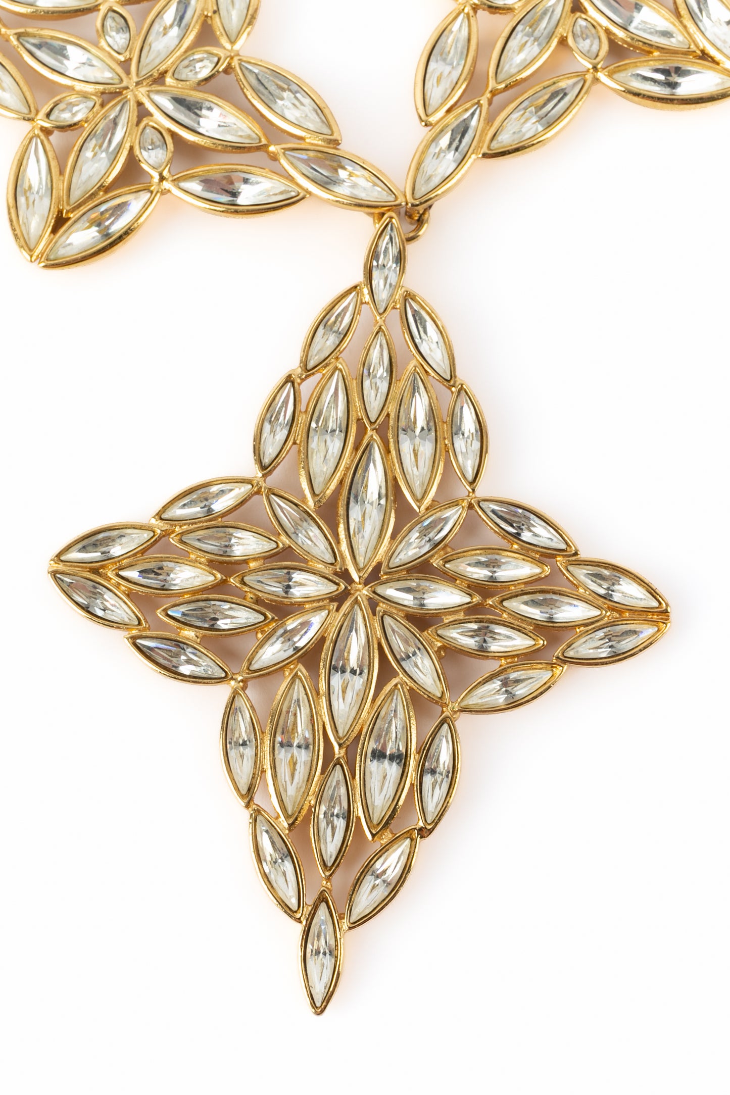 Collier strassé Yves Saint Laurent