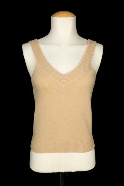 Haut en cachemire Chanel