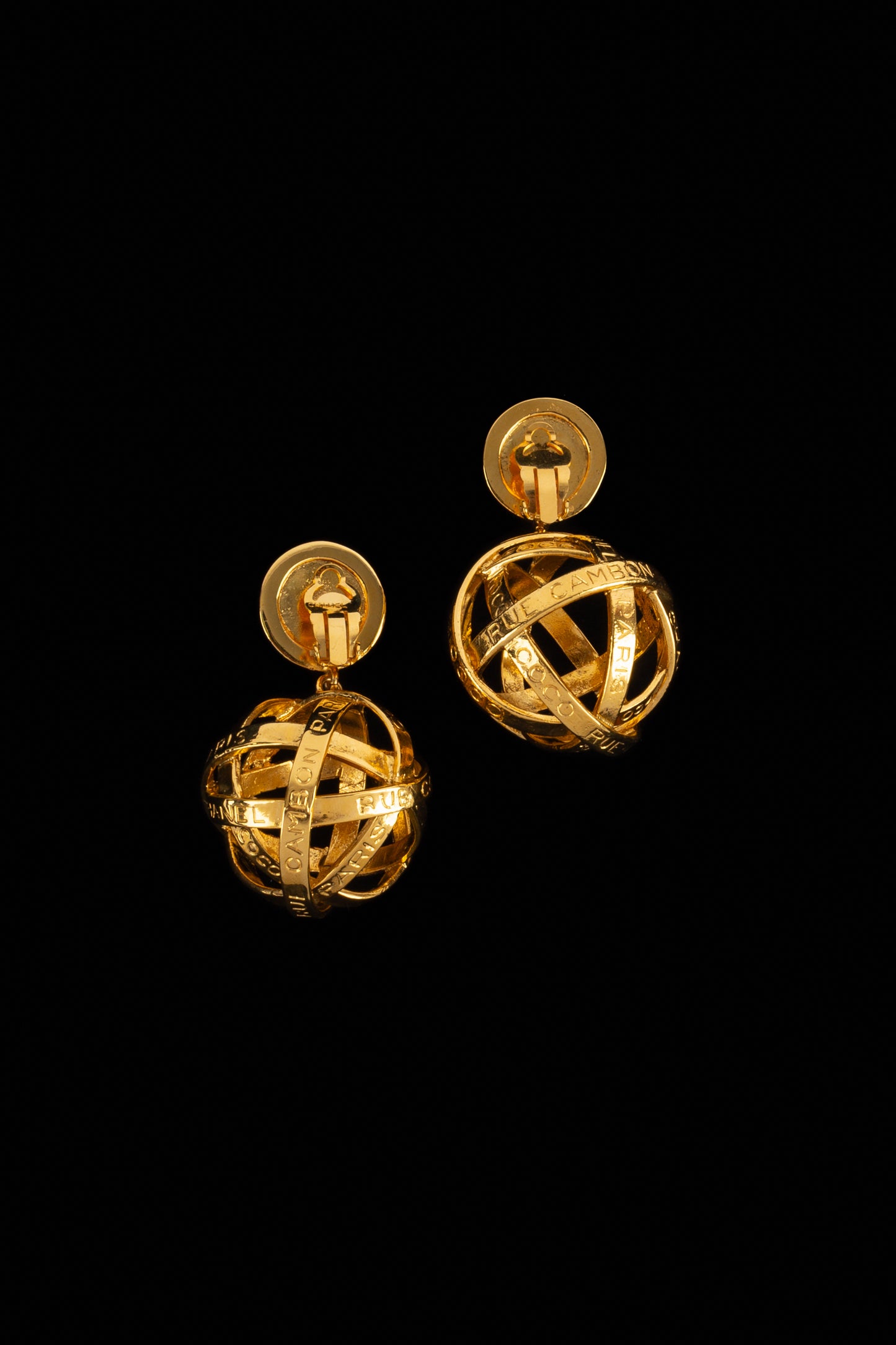 Boucles d'oreilles Chanel Haute Couture