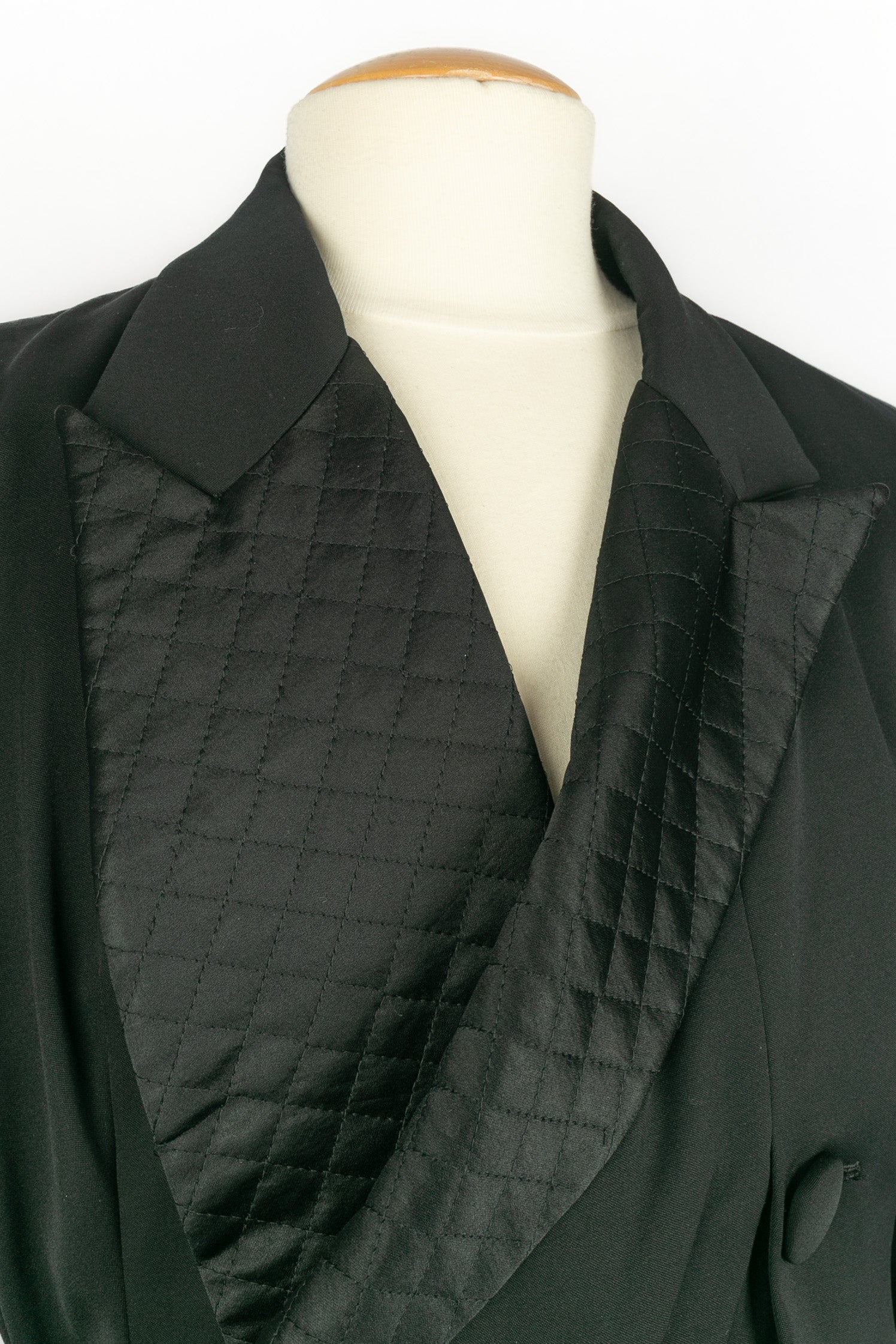 Veste noire homme Yamamoto