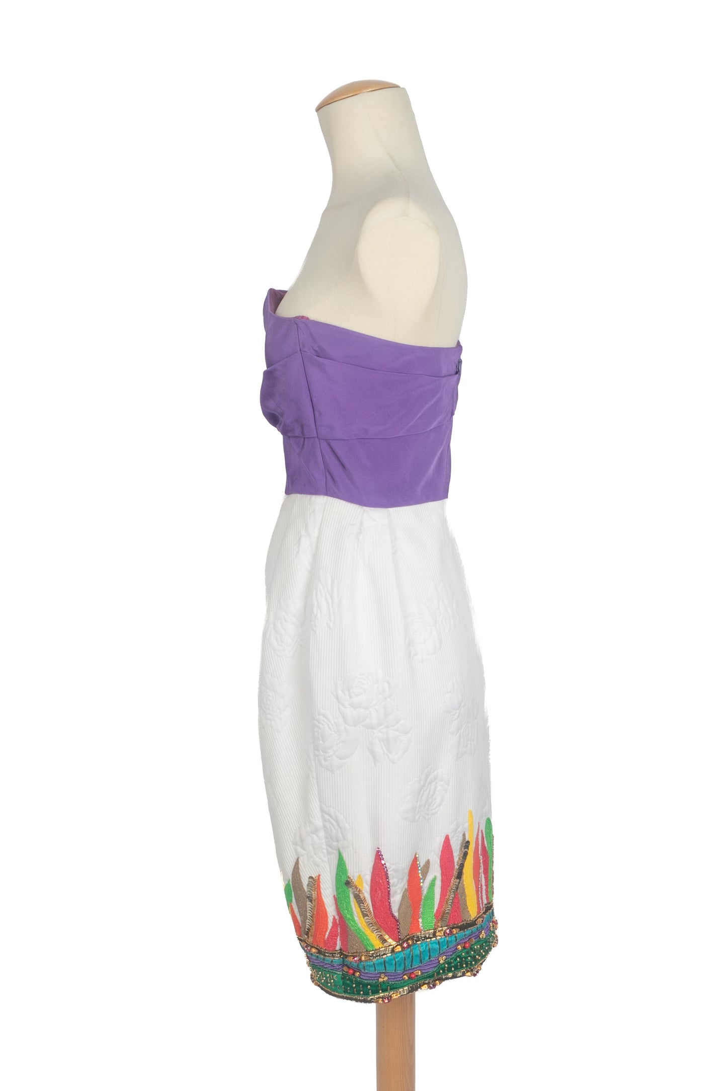 Robe bustier vintage 