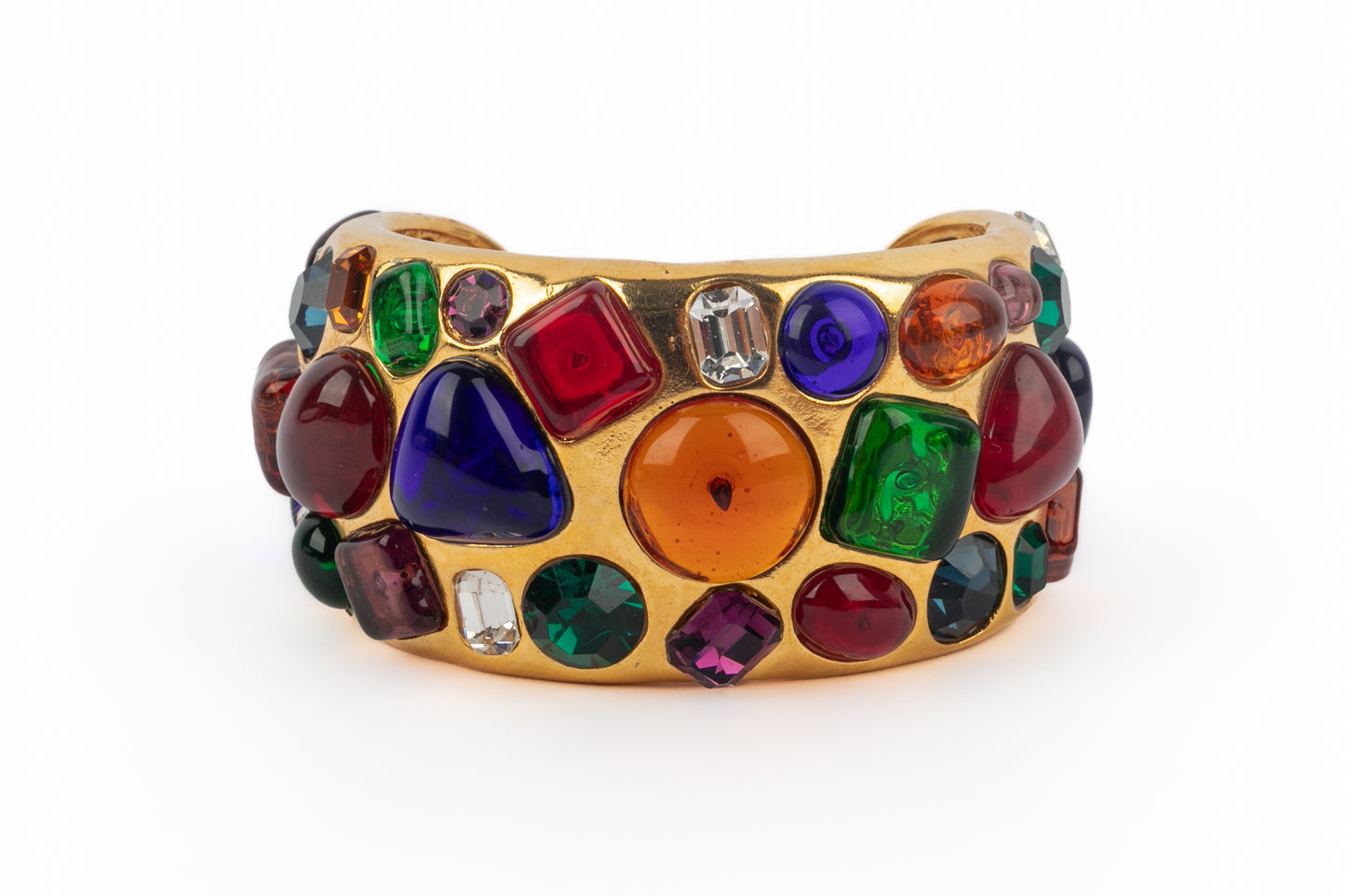 Bracelet manchette Chanel 1990's