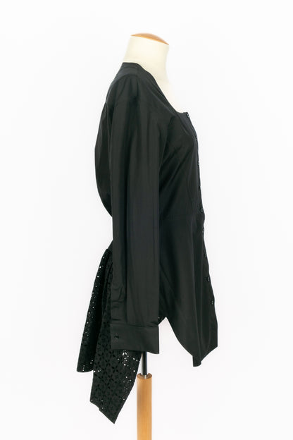 Chemise noire Alaïa