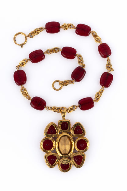 Collier pendentif Chanel 1990's