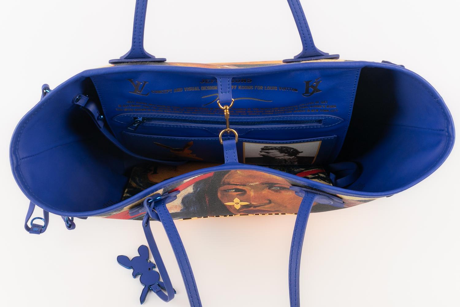 Sac "Neverfull" Jeff Koons x Louis Vuitton