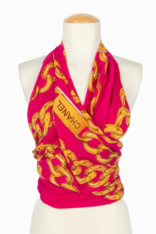 Grand foulard Chanel 