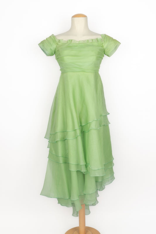 Robe vintage en organza 