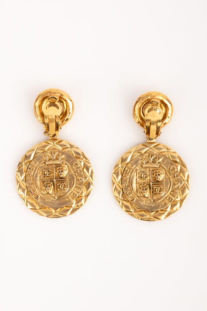 Boucles d'oreilles Chanel 1980's