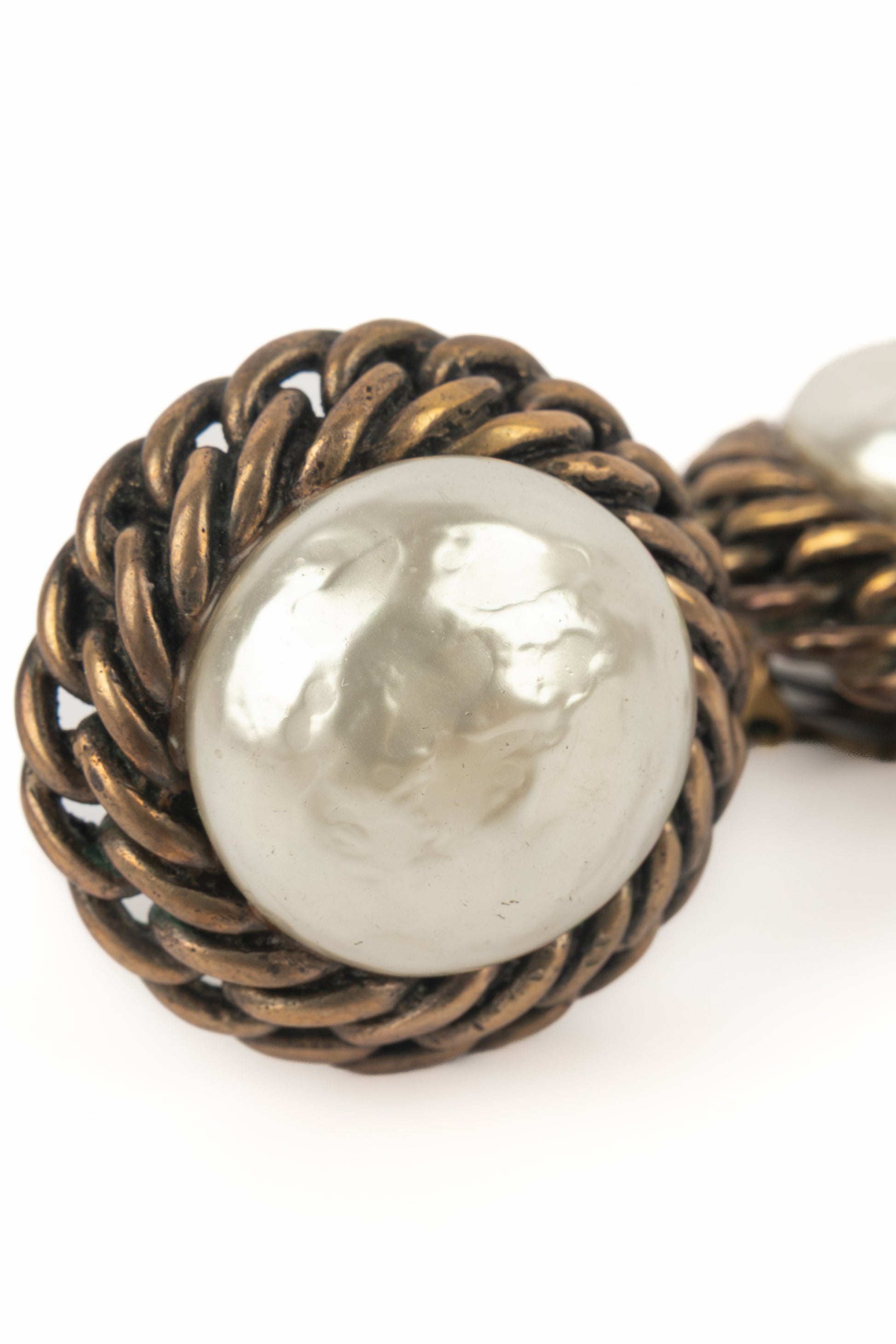 Boucles d'oreilles Chanel Haute Couture