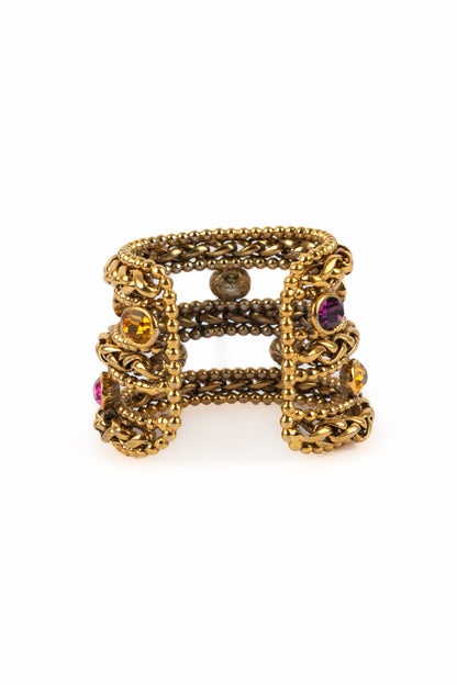 Bracelet manchette Yves Saint Laurent