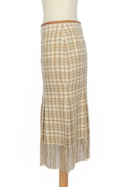 Jupe en cachemire Hermès