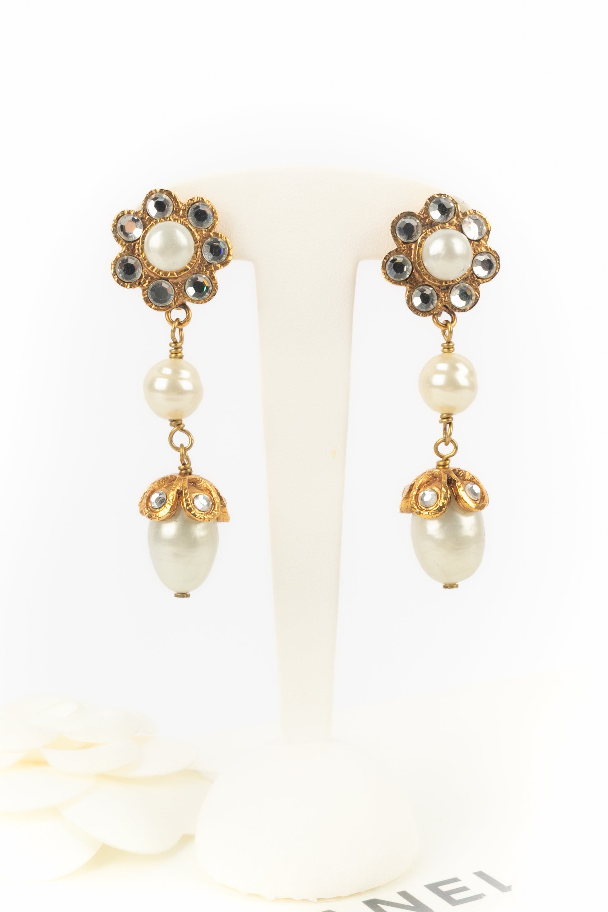 Boucles d'oreilles Chanel Hiver 1996