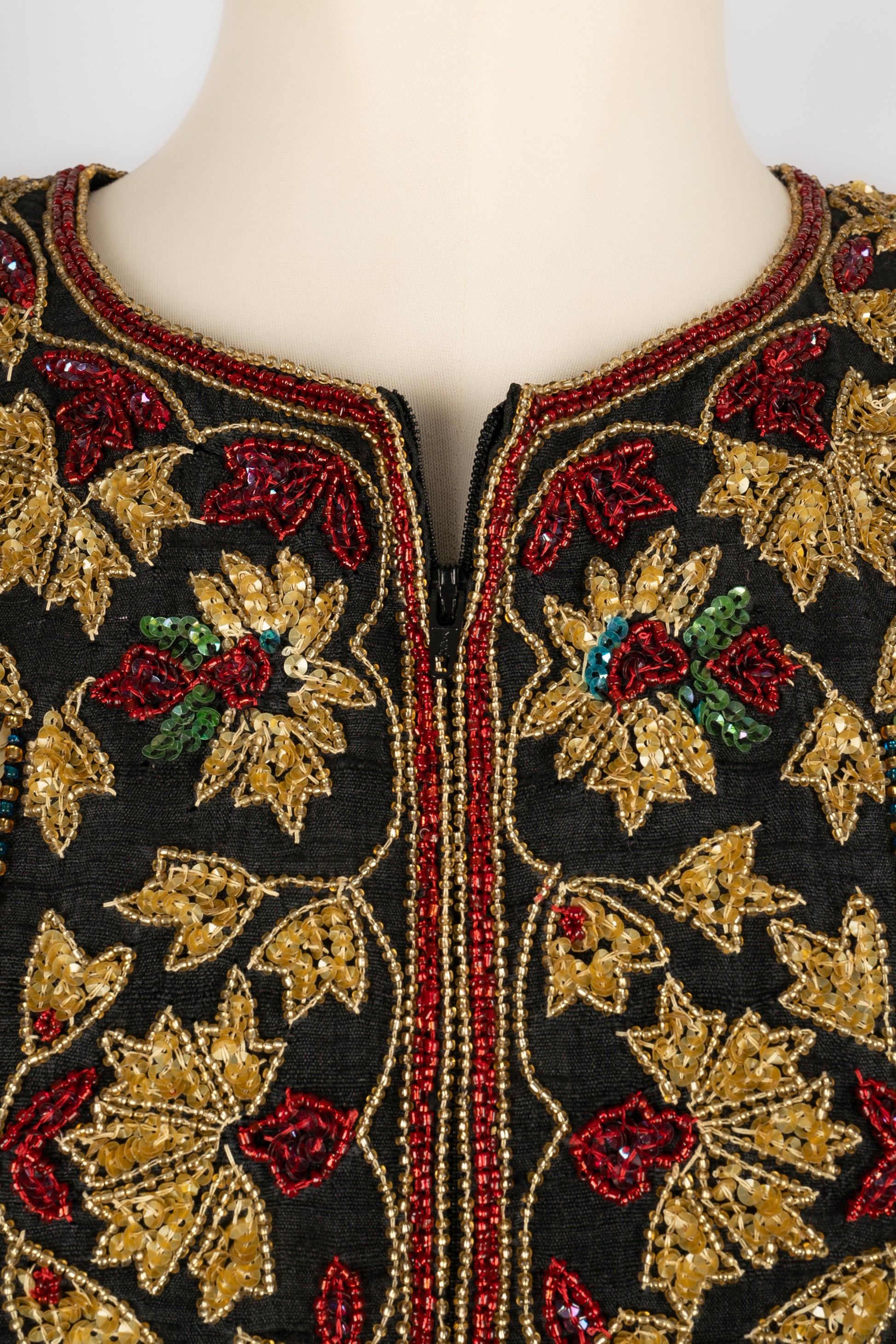 Veste à paillettes Christian Lacroix 