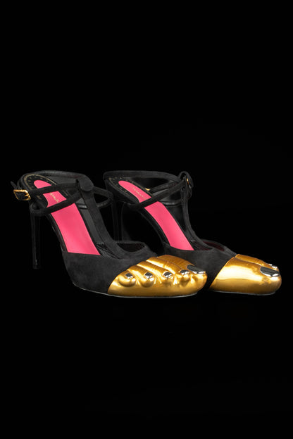 Escarpins trompe-l'oeil Schiaparelli 2023