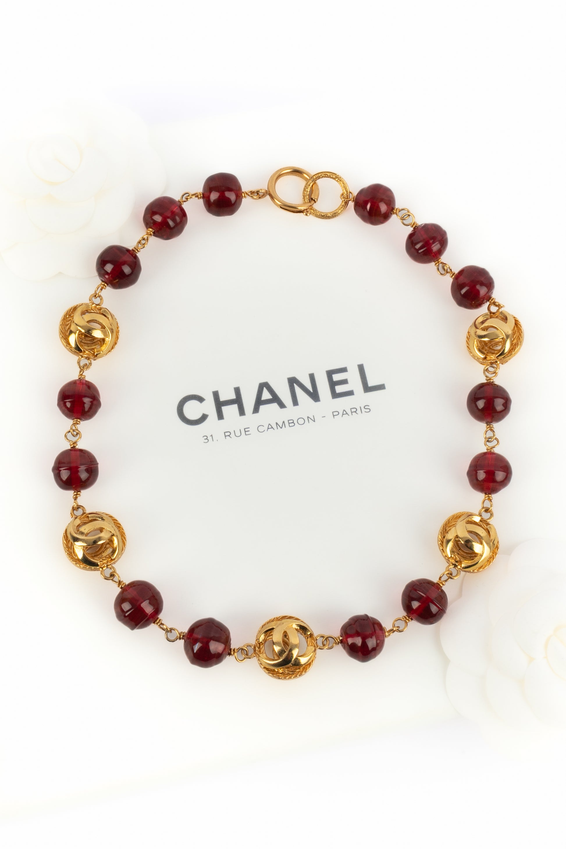 Collier cc Chanel 1990's