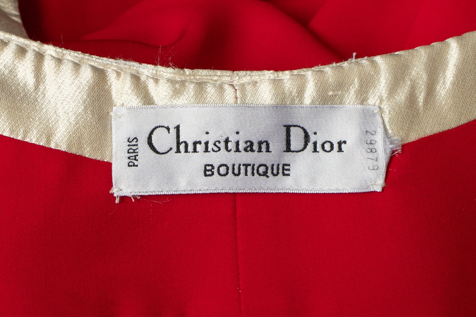 Robe Christian Dior Printemps-Été 1992 