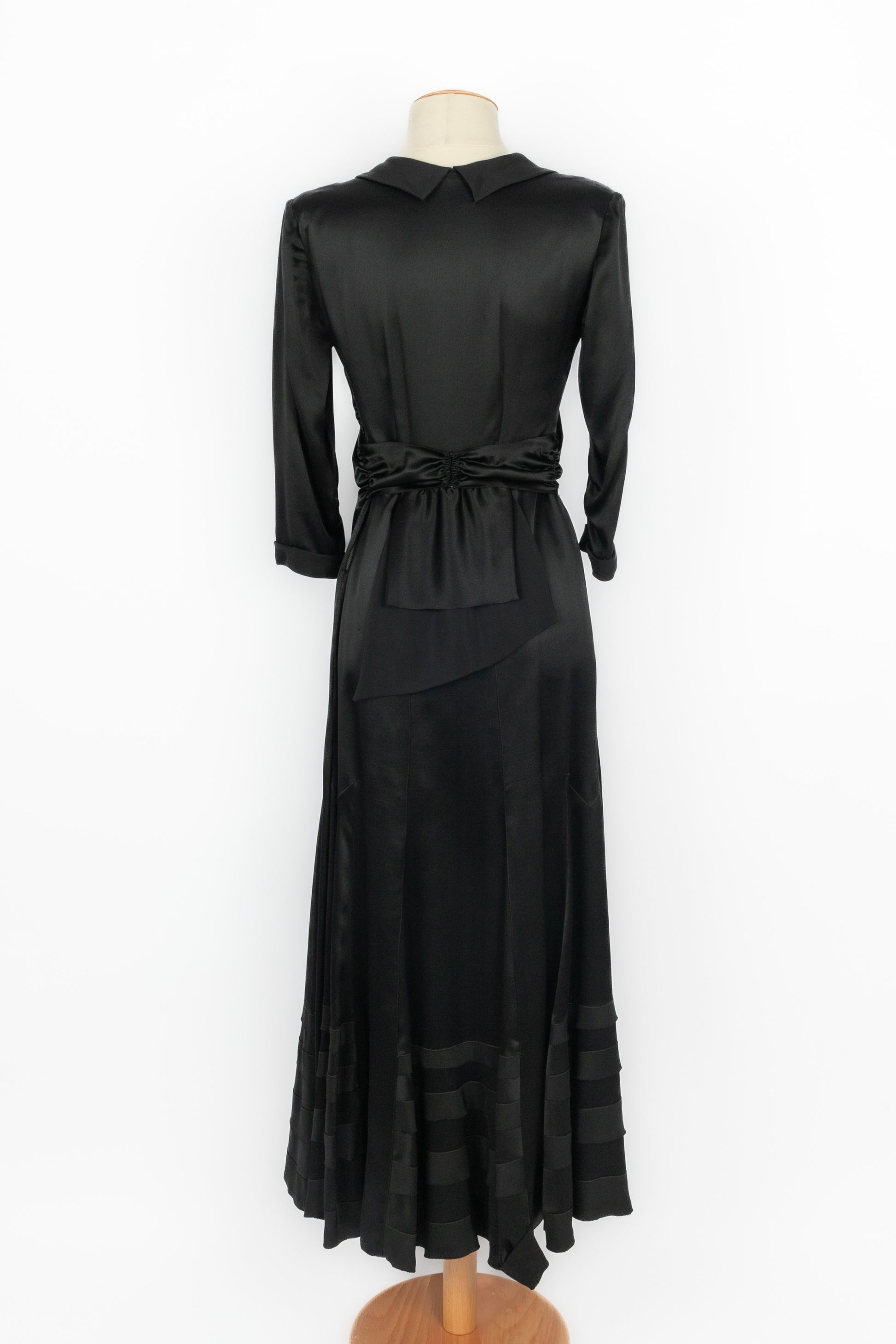 Robe en soie 1930's