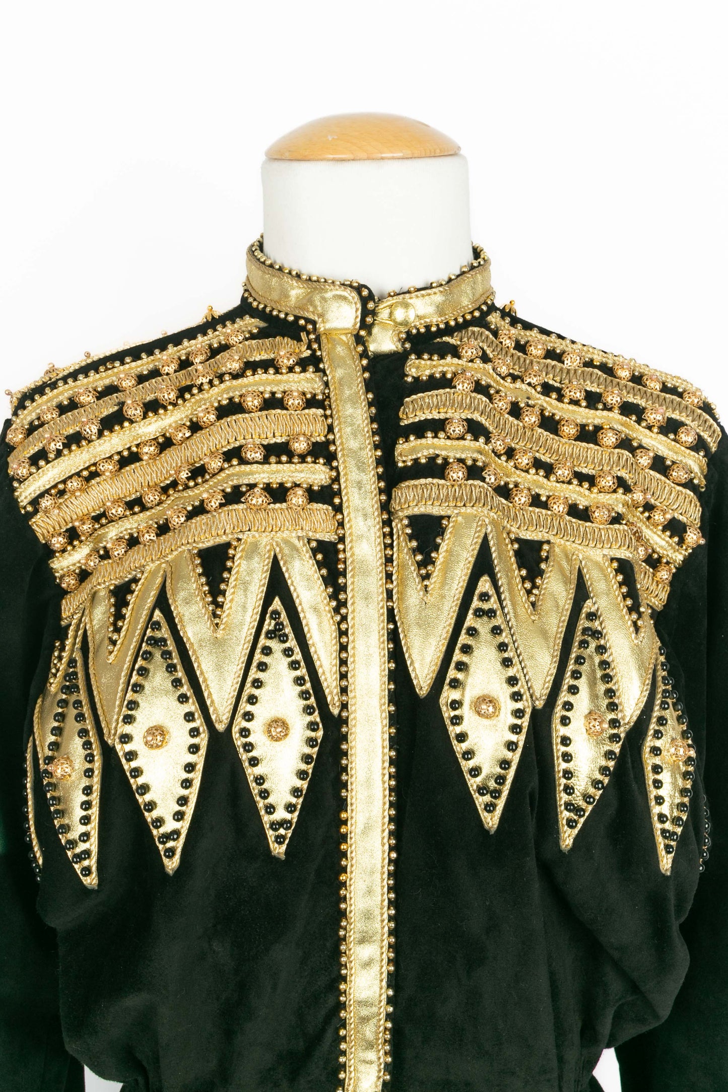 Combinaison en cuir Christian Dior