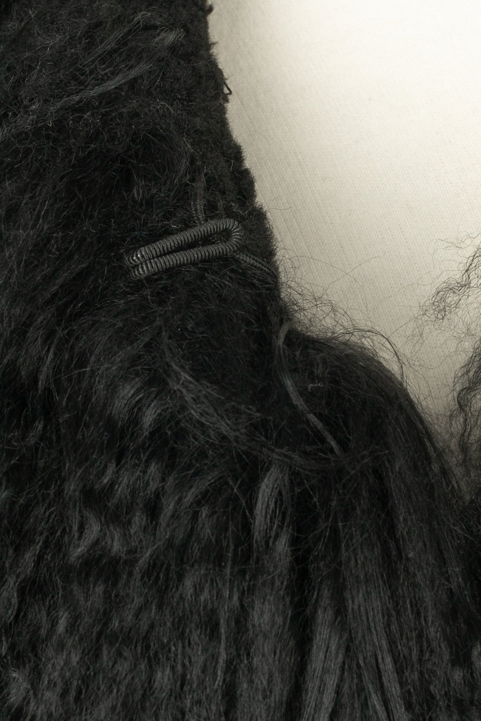 Manteau en cuir John Galliano 