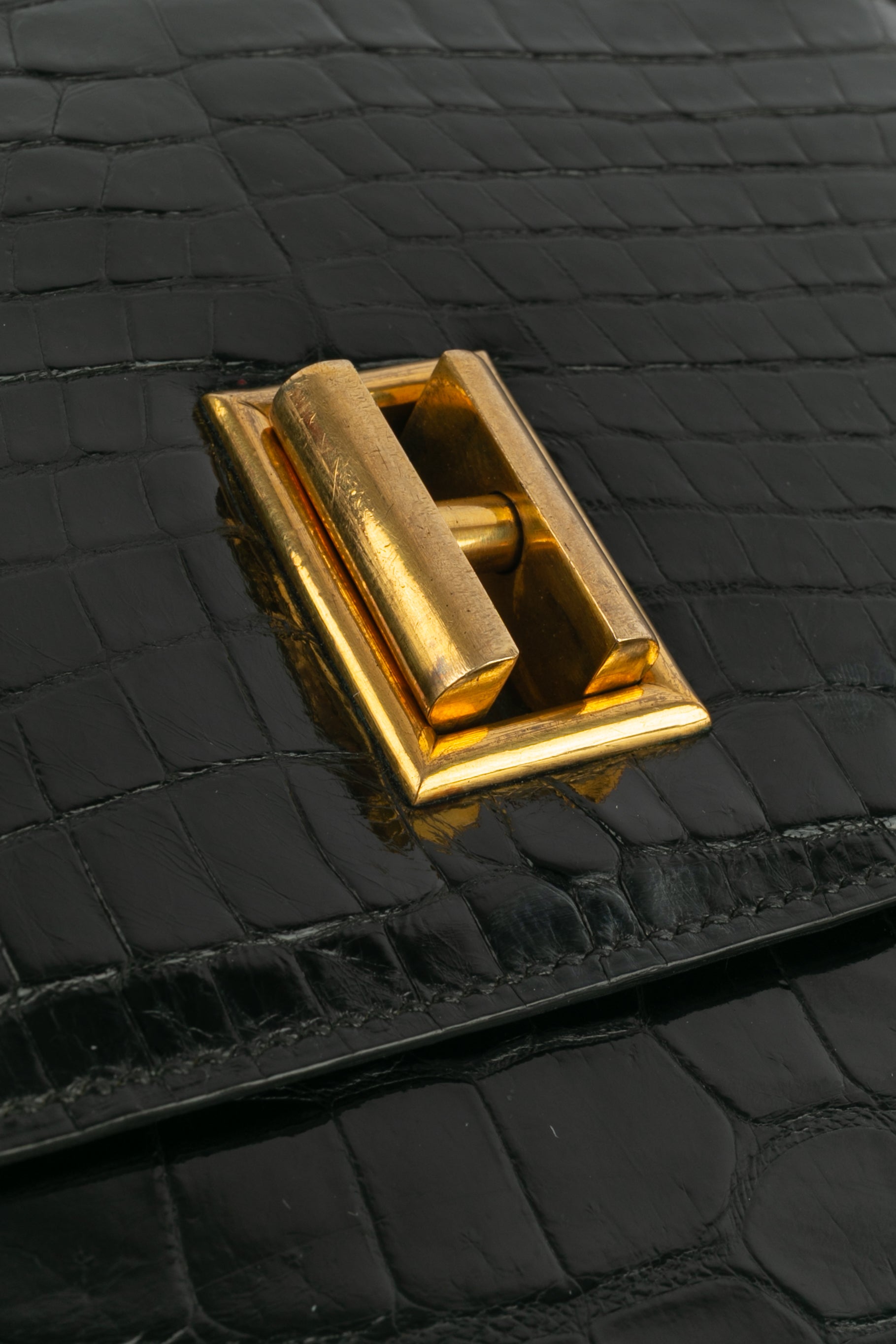 Sac en cuir exotique Hermès