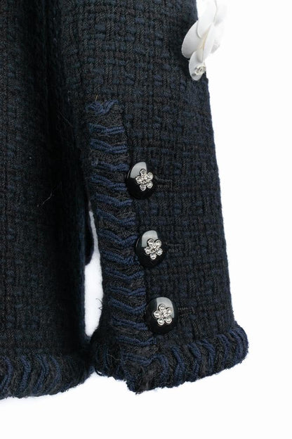 Veste "camélias" Chanel Hiver 2023