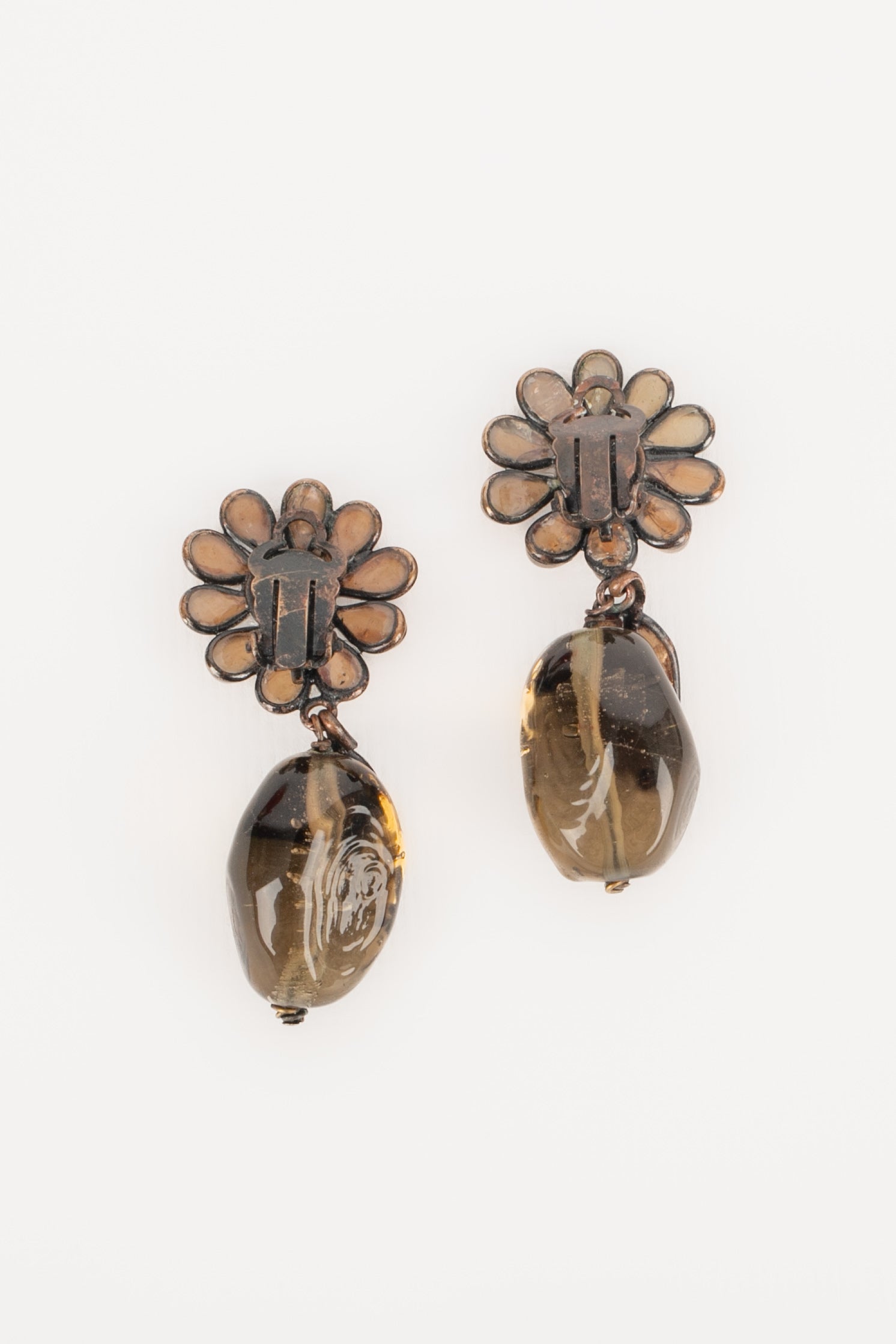 Boucles d'oreilles Histoire de Verre