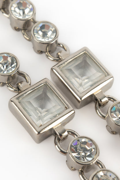 Ceinture argentée Dior 