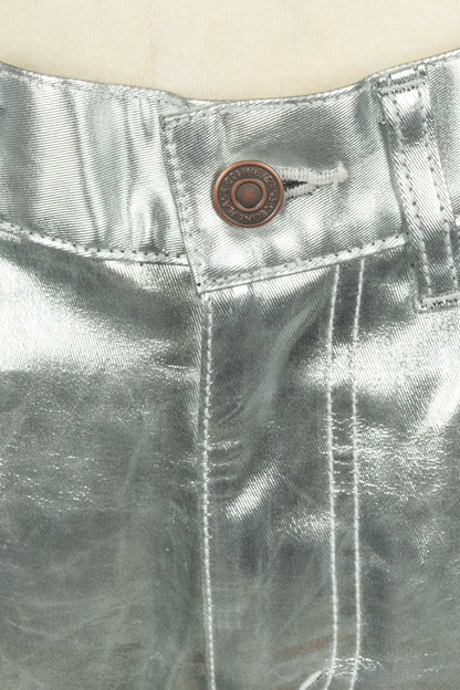 Pantalon argenté Céline