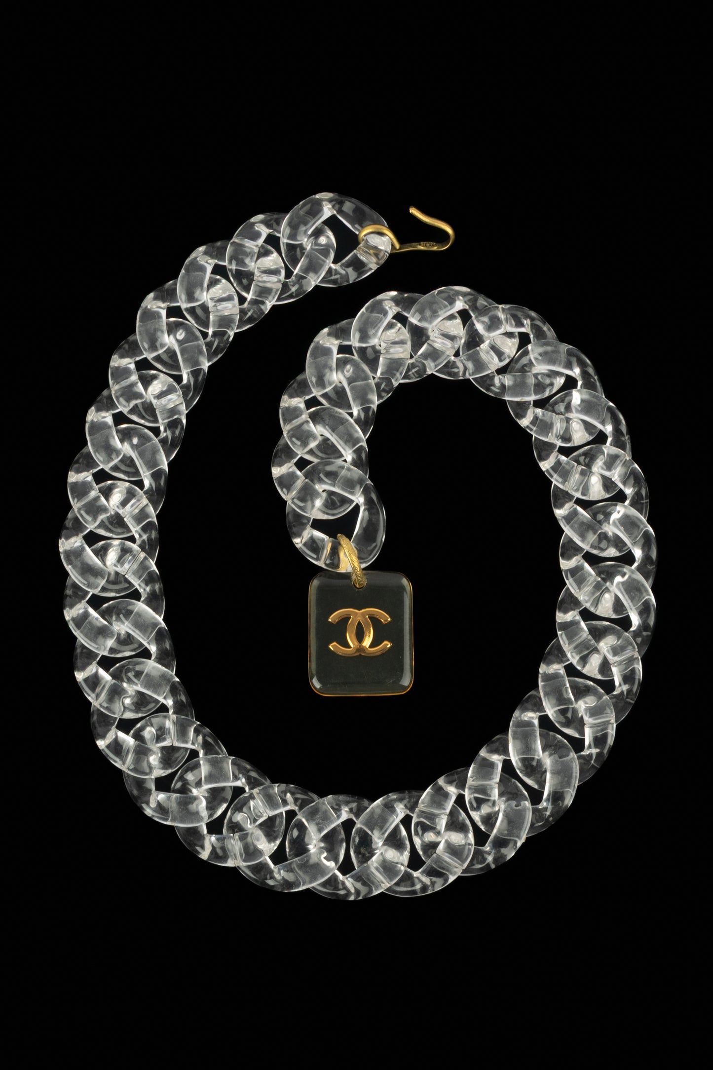 Ceinture en lucite Chanel Croisière 1995
