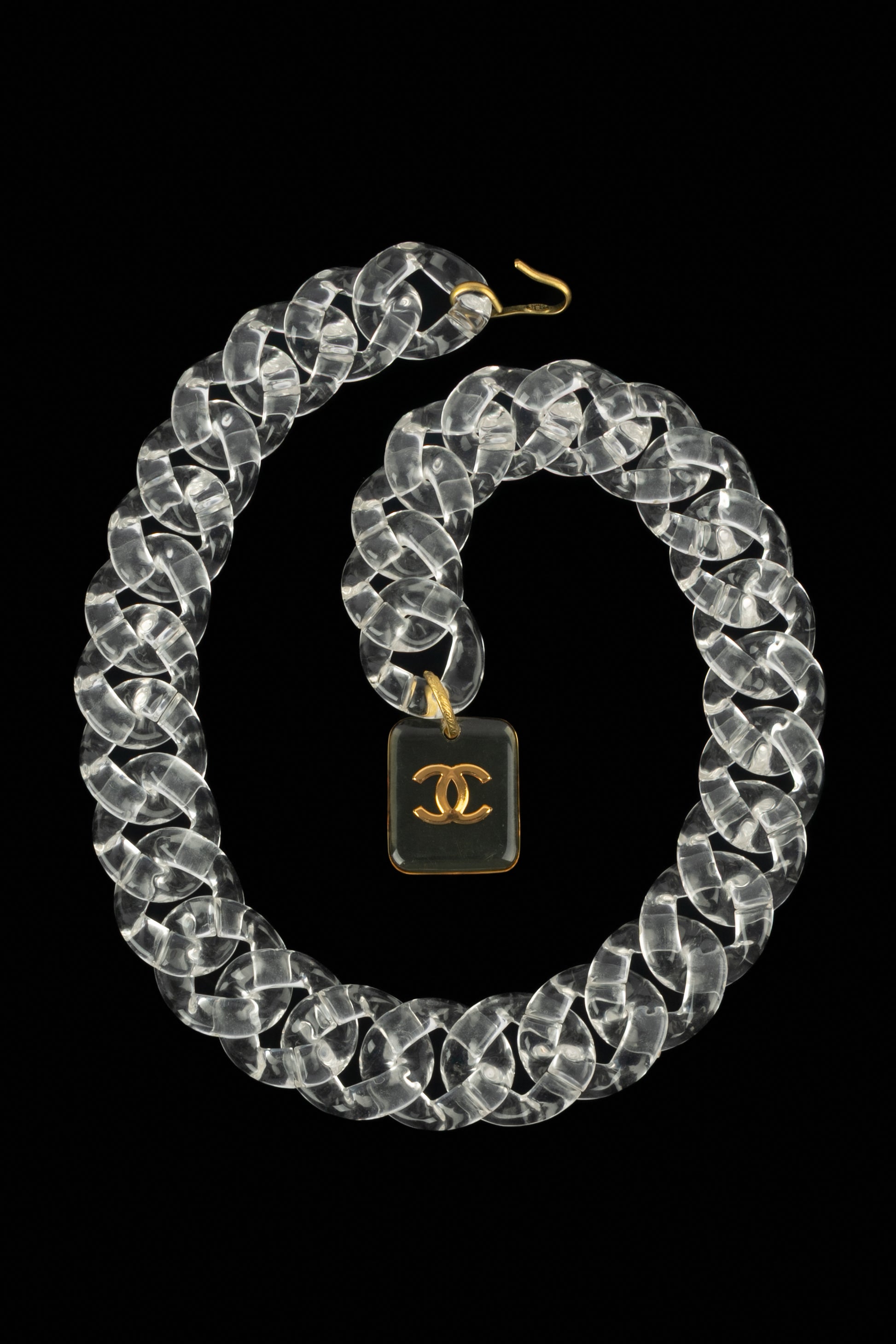 Ceinture en lucite Chanel Croisière 1995