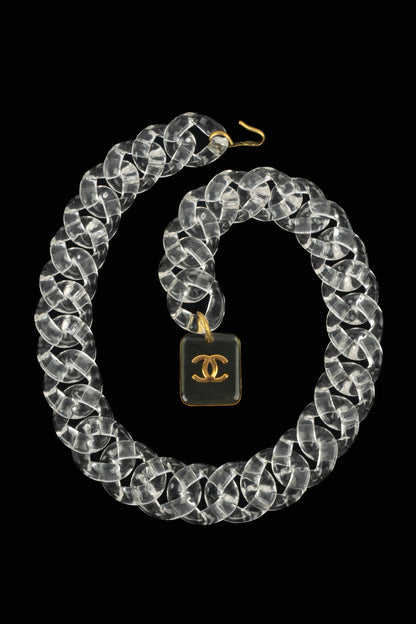 Ceinture en lucite Chanel Croisière 1995