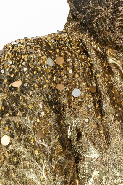 Veste dorée Carven Haute Couture Automne 2004-2005