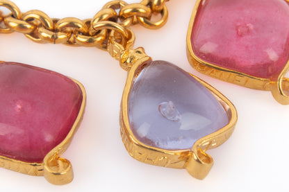 Collier pastel Chanel Printemps 1996