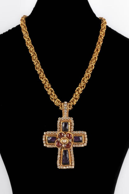 Collier "croix" Chanel Haute Couture