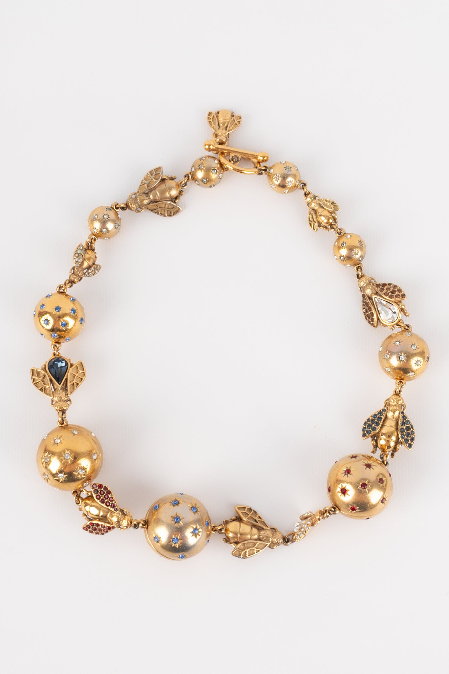 Collier abeilles Dior