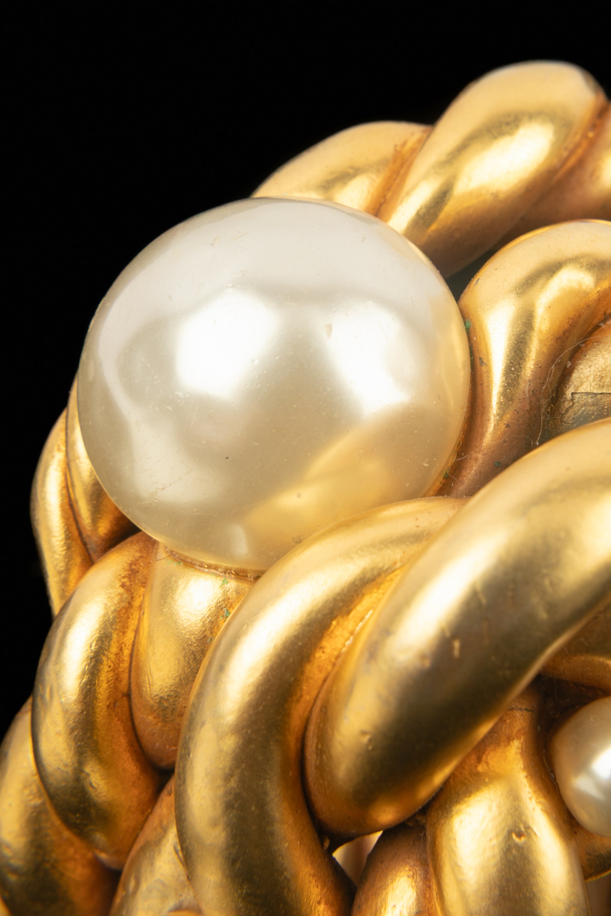 Bracelet manchette Chanel 1990