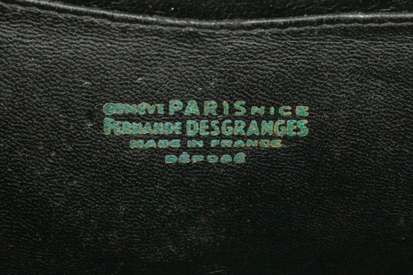 Sac en crocodile Fernande Desgranges