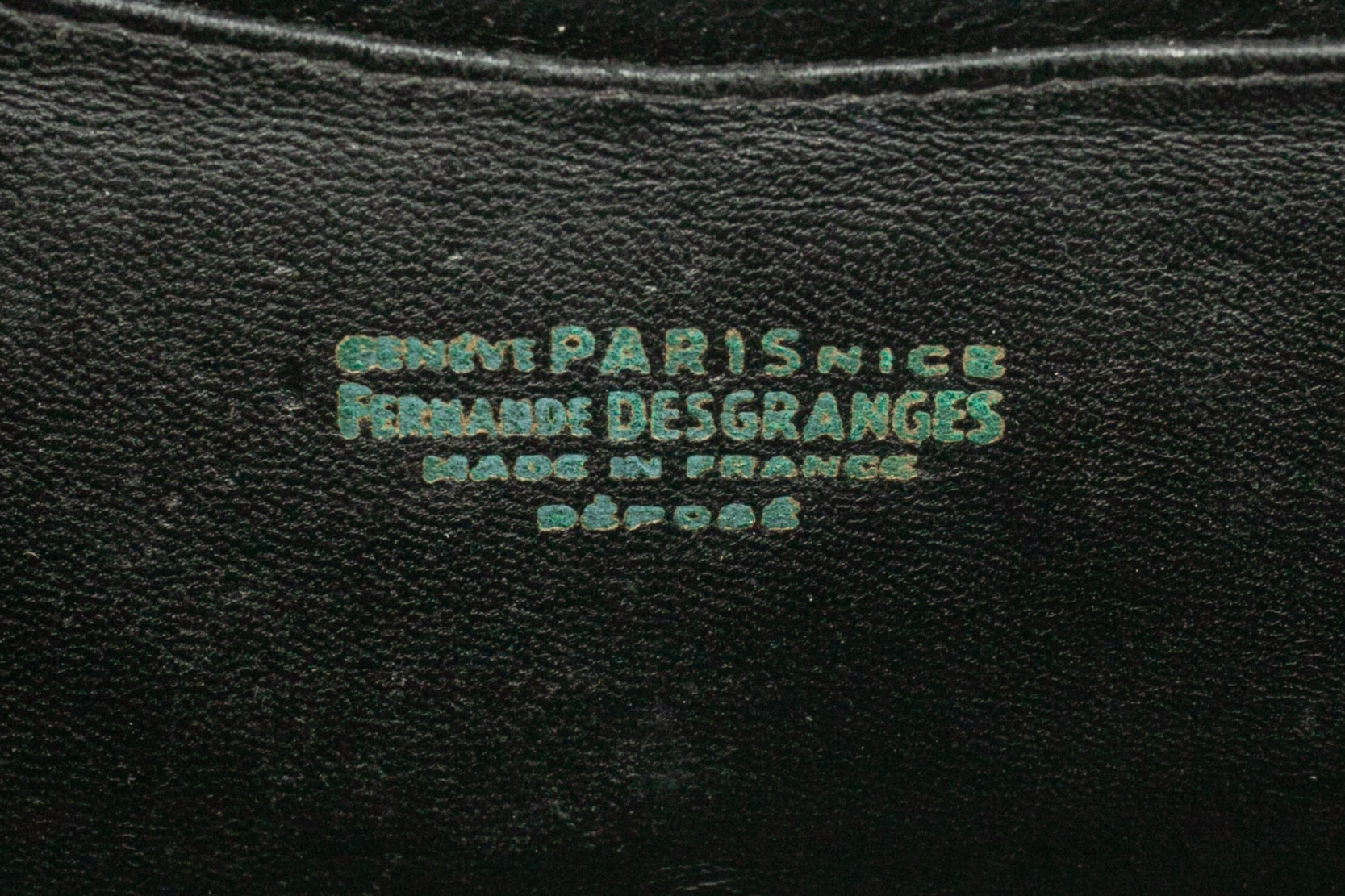 Sac en crocodile Fernande Desgranges