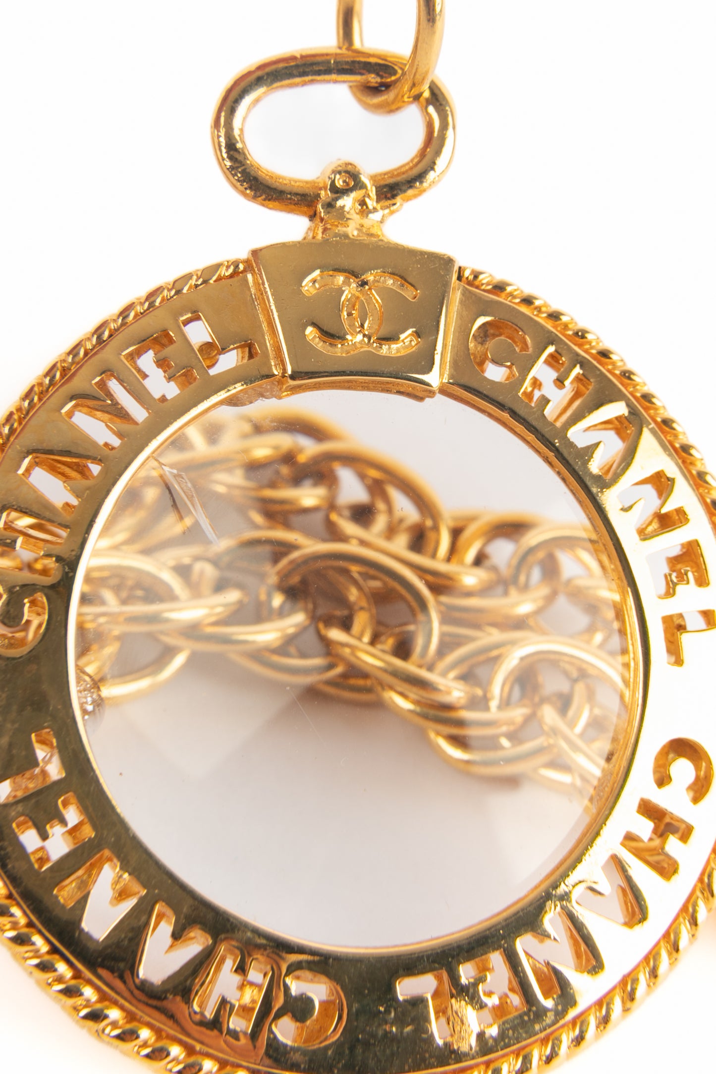 Collier loupe Chanel 1980's