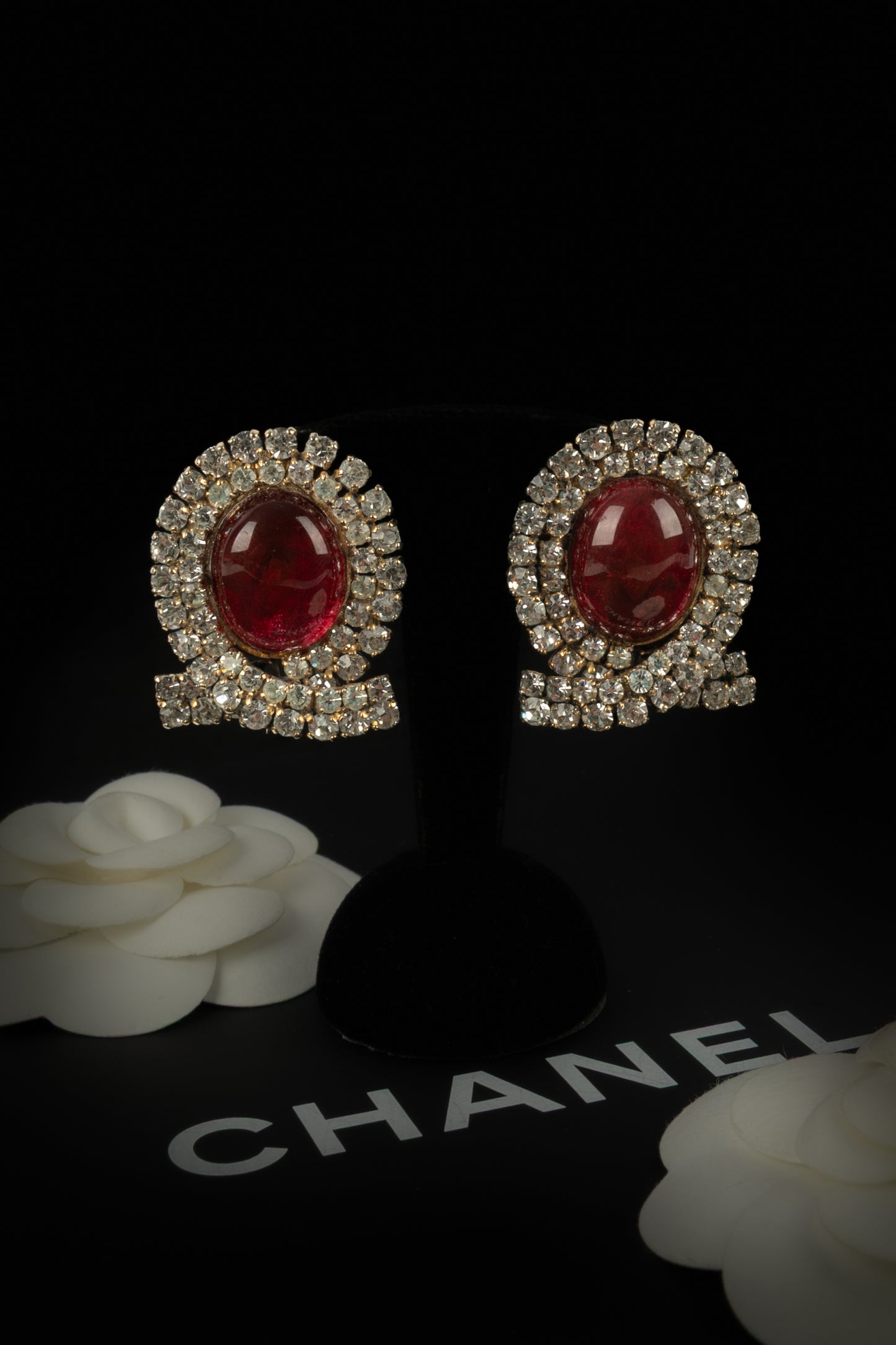 Boucles d'oreilles Chanel Haute Couture 