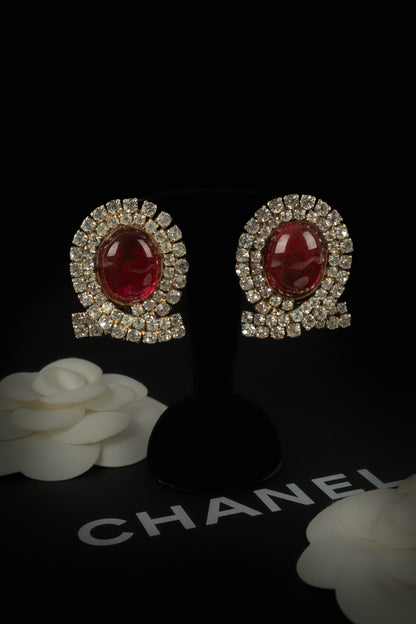 Boucles d'oreilles Chanel Haute Couture 