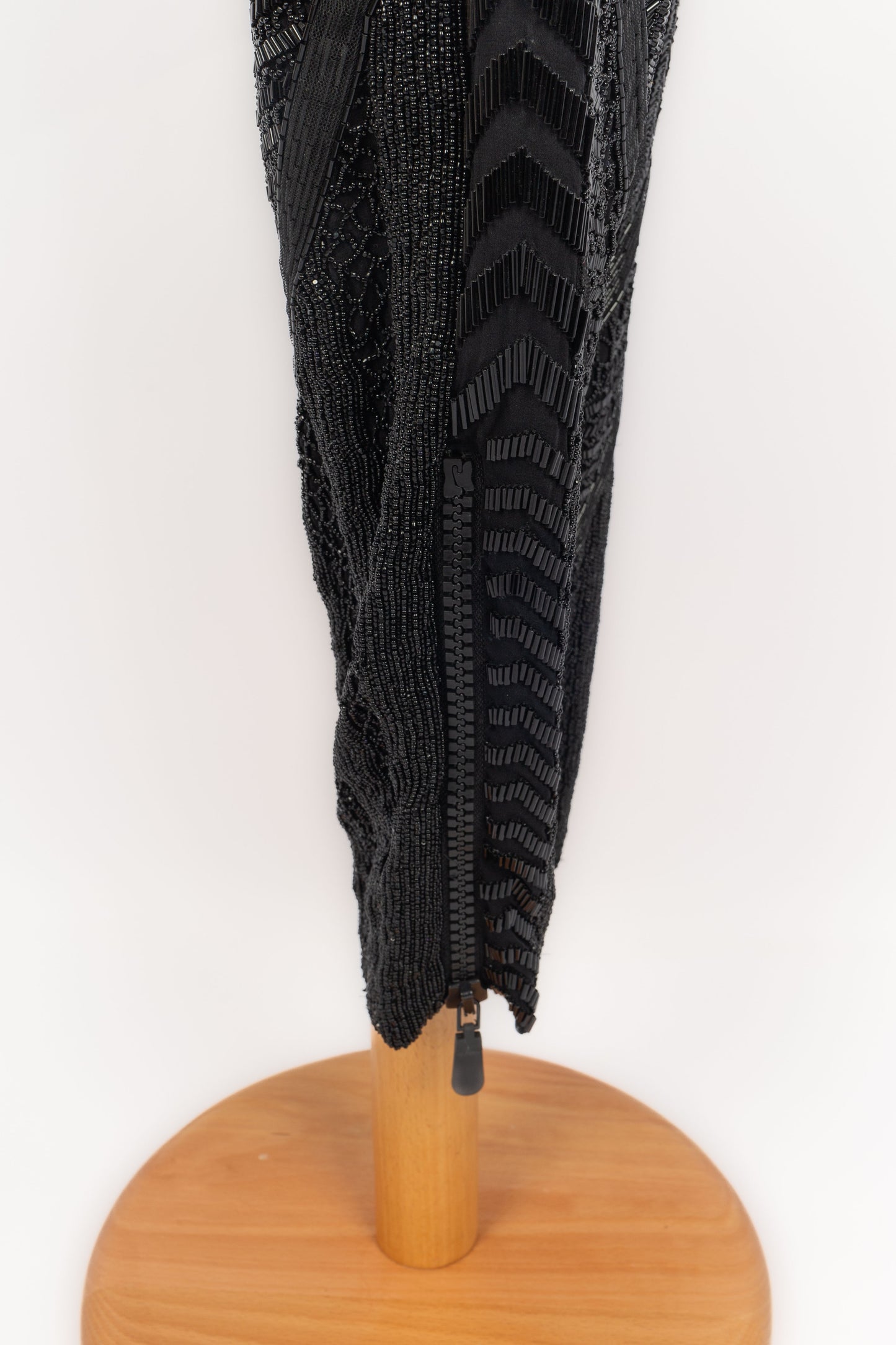 Pantalon à paillettes noire Pucci