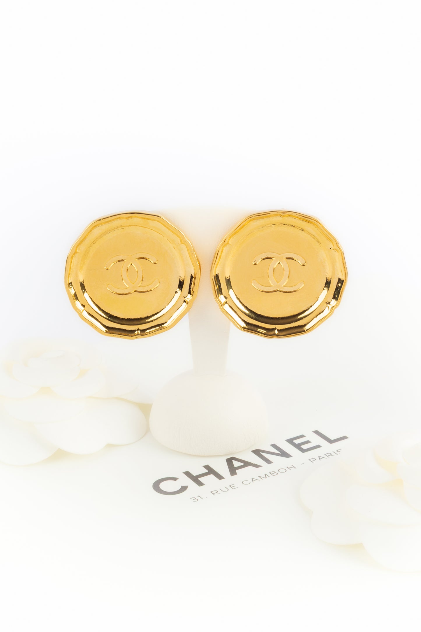 Boucles d'oreilles cc Chanel