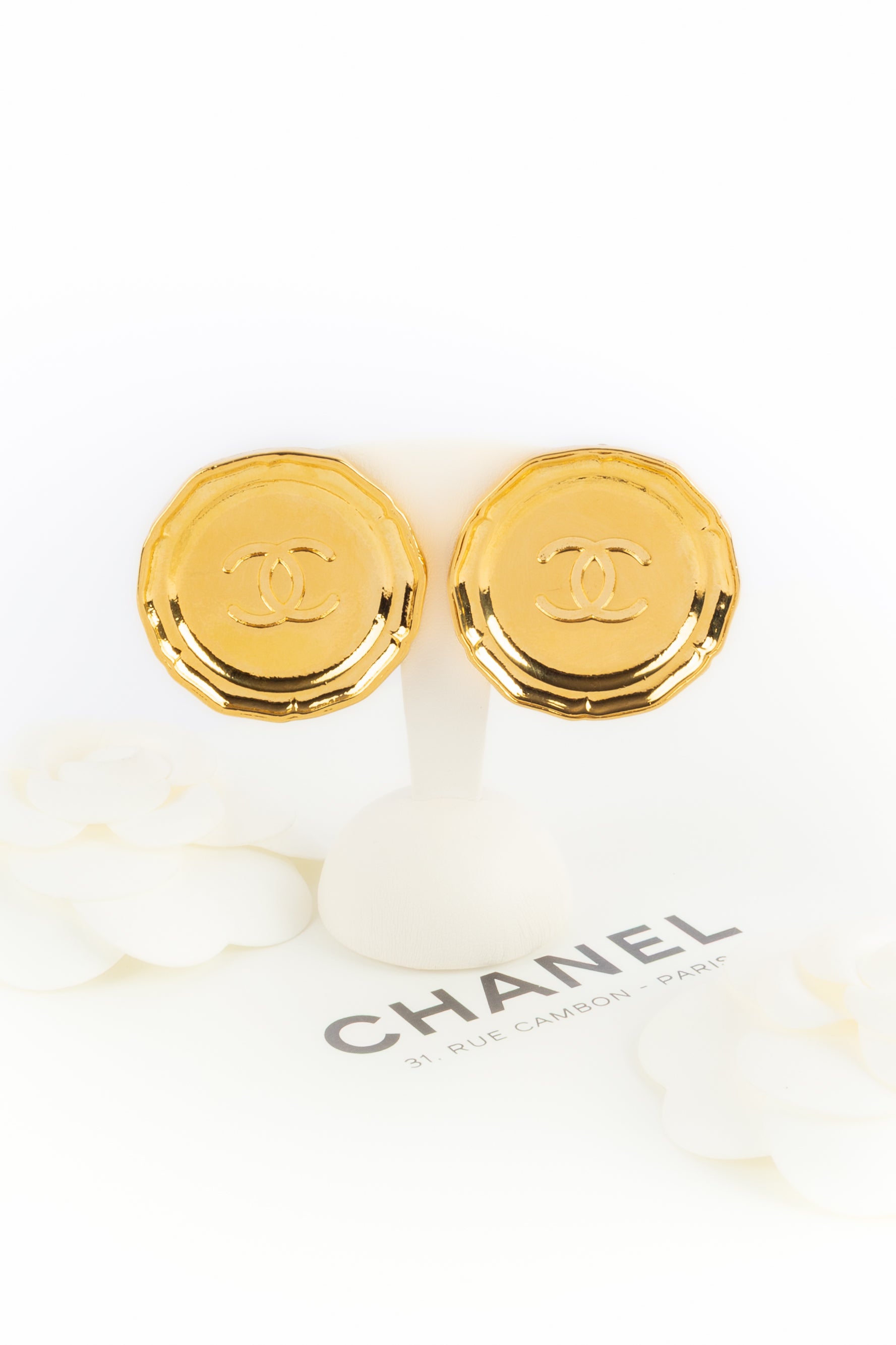 Boucles d'oreilles cc Chanel