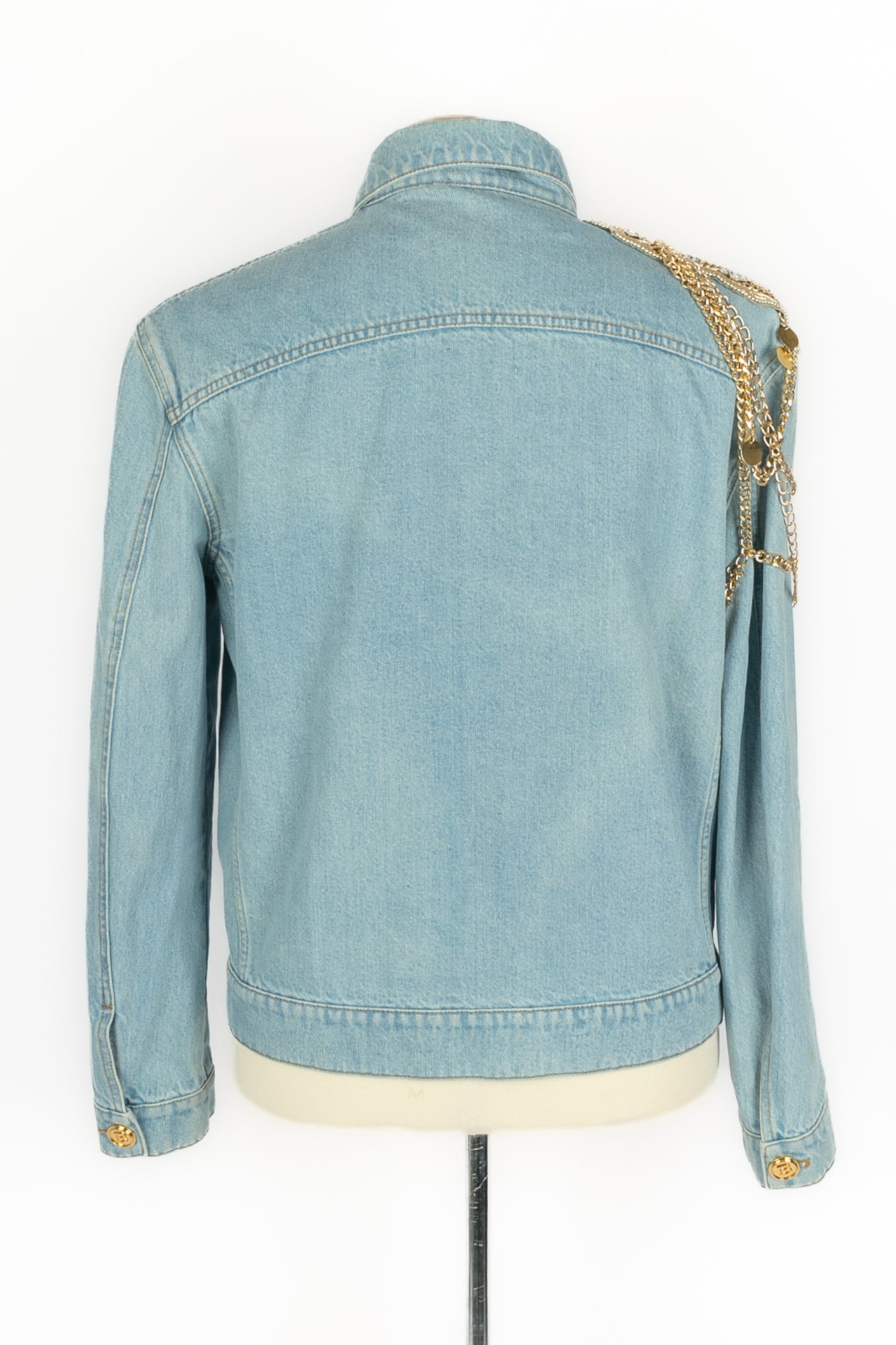 Veste en jean Balmain