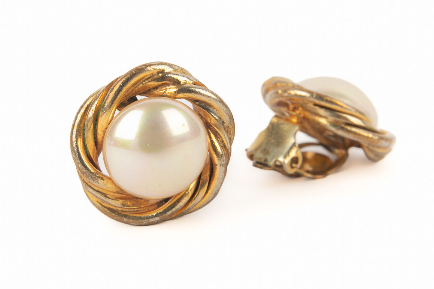 Boucles d'oreilles Chanel Haute Couture époque Coco