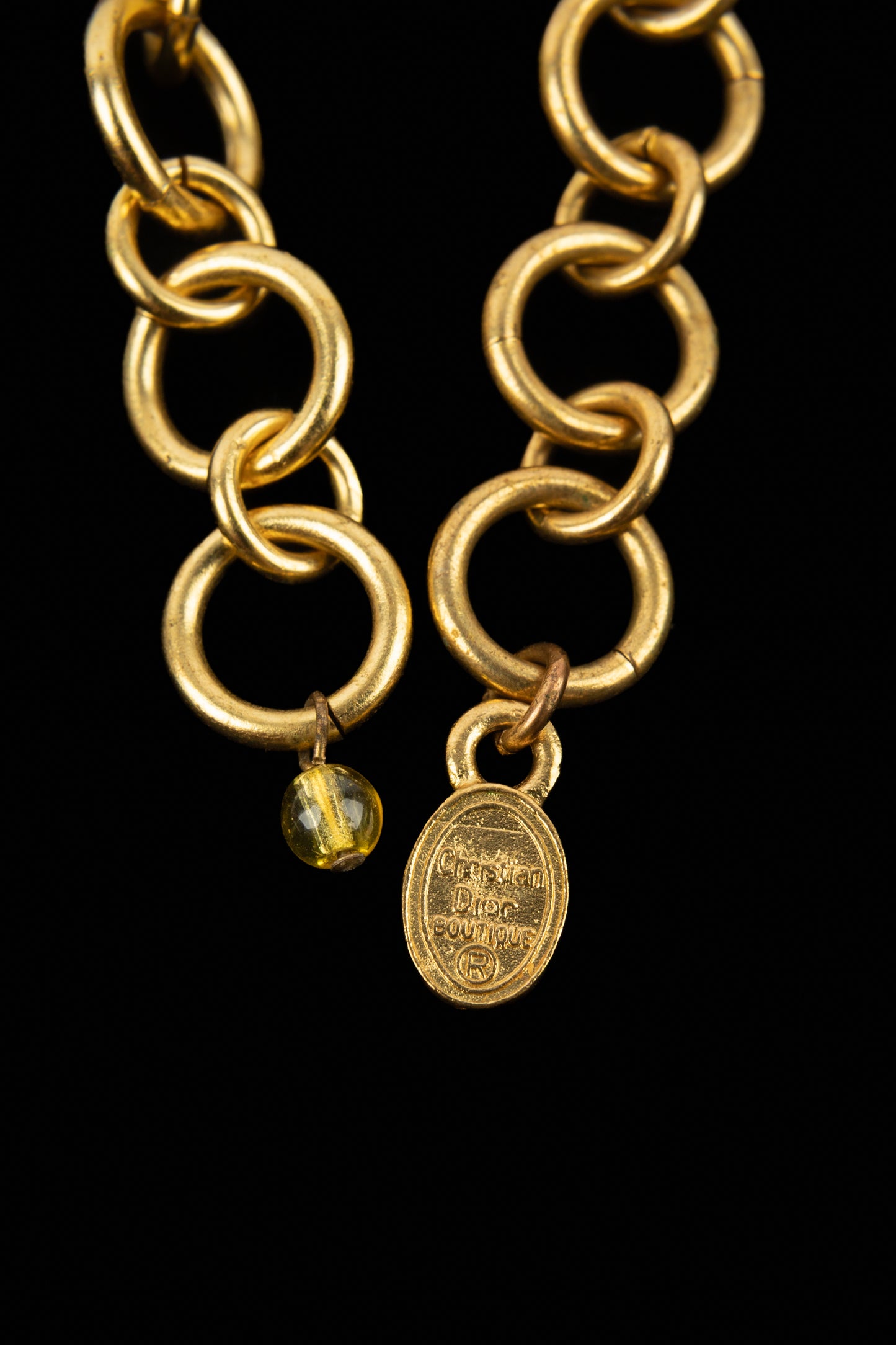 Collier "Logomania" Dior 2000