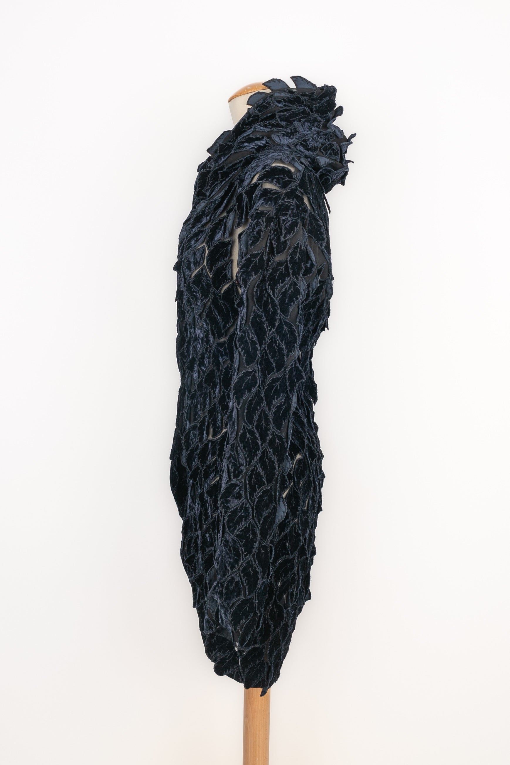 Gilet en velours Roméo Gigli