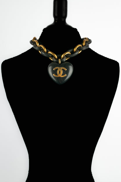 Collier "Coeur" Chanel Eté 1992